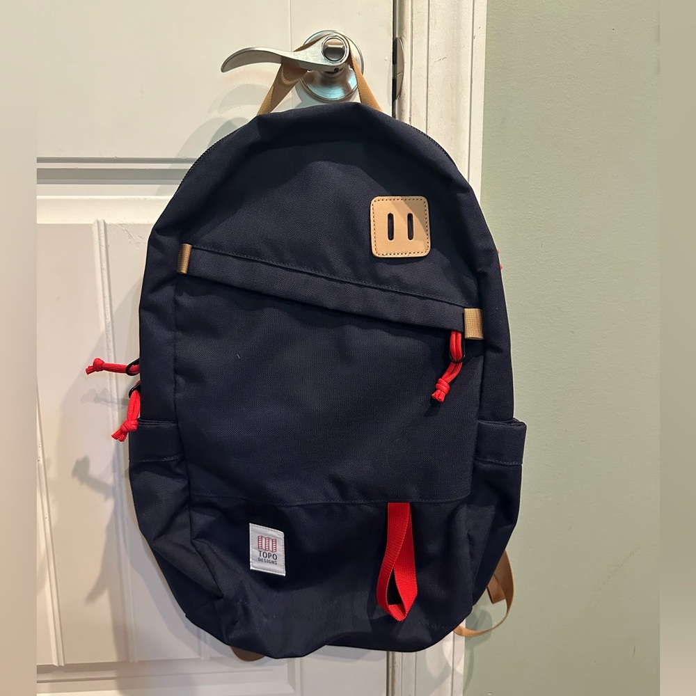Blue Backpack with red accents  (Limited Edition)